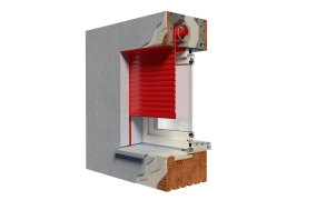 Installation of the LOMAX roller shutters – roller shutter lintels