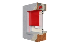 Installation of the LOMAX roller shutters – roller shutter lintels