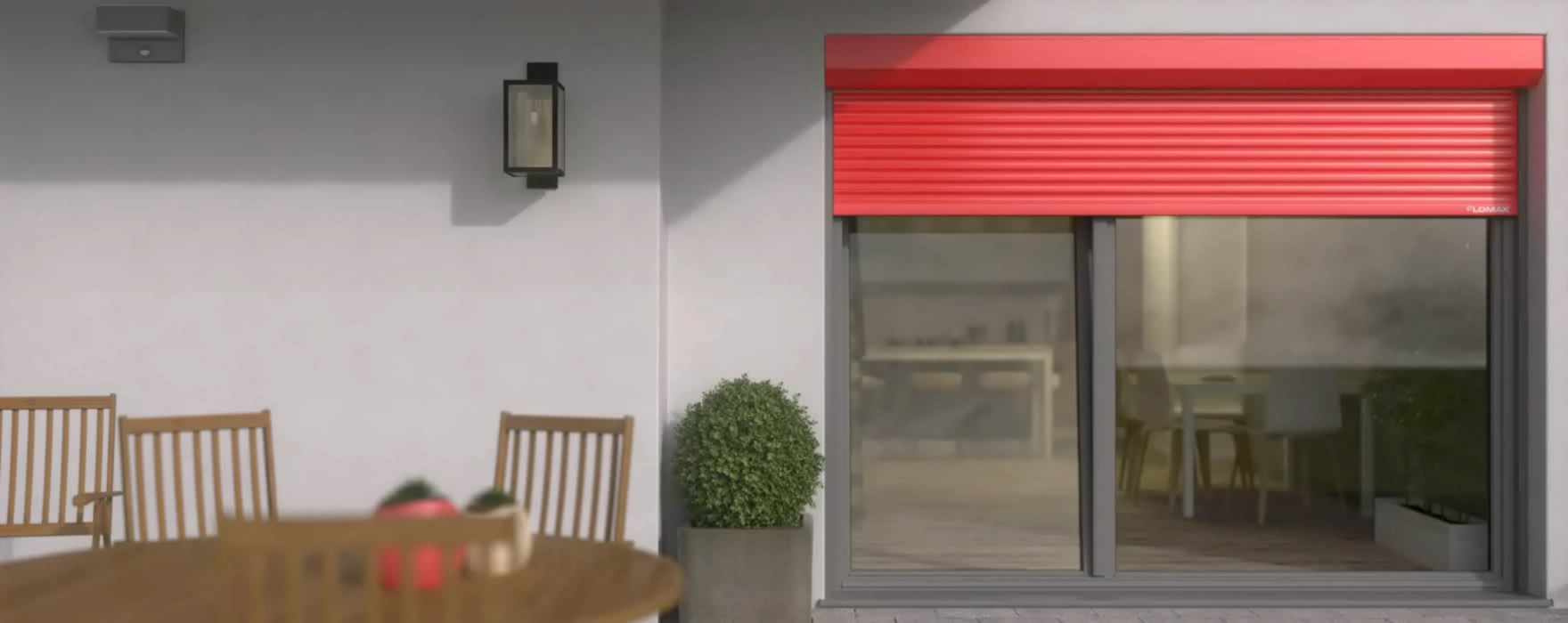 LOMAX – Outdoor roller shutters visualization