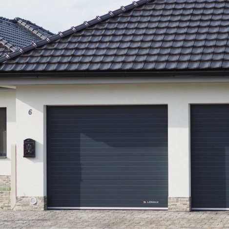 Example of LOMAX garage door grooves