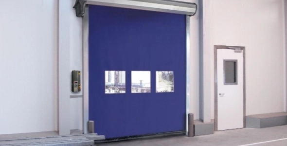High-speed foil doors