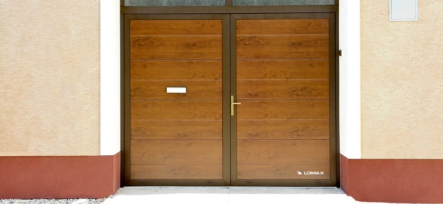 LOMAX Double-leaf garage doors sample 1