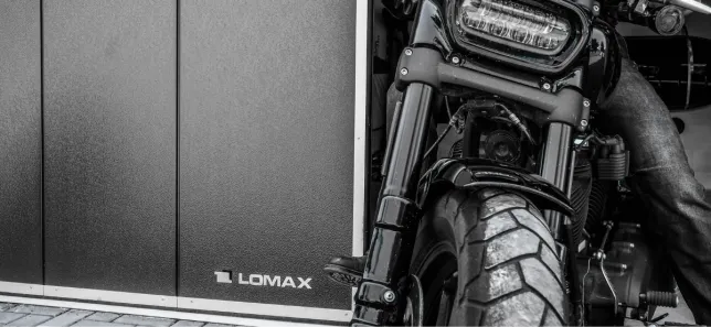 LOMAX Garage doors for motorcyclists sample 3