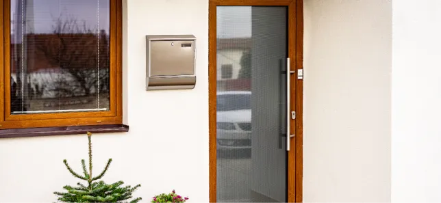 LOMAX Aluminium entrance doors AKTIV sample 2