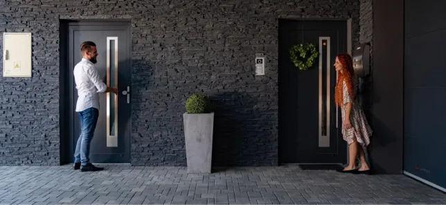 LOMAX Aluminium entrance doors AKTIV sample 5