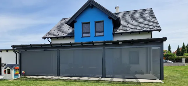 Screen roller shutters