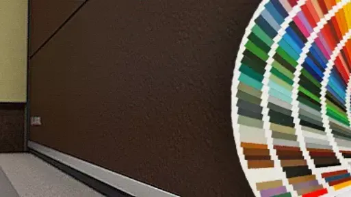 LOMAX colours – Embossed surface STUCCO