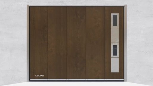 LOMAX sliding doors – Stainless steel 301