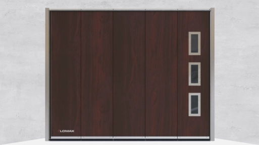 LOMAX sliding doors – Stainless steel 302