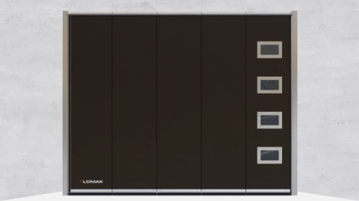 LOMAX sliding doors – Stainless steel 305