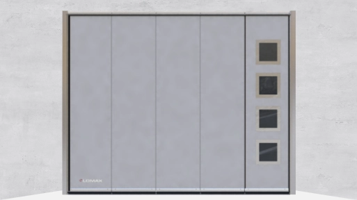 LOMAX sliding doors – Stainless steel 309