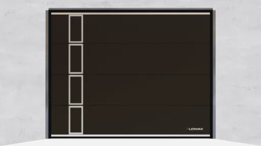 Stainless-steel elements and glazing 214