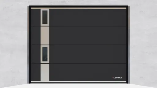 Stainless-steel elements and glazing 301