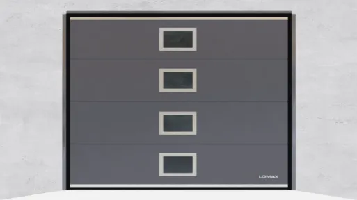 Stainless-steel elements and glazing 305