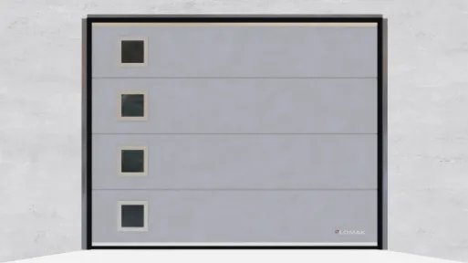 Stainless-steel elements and glazing 306