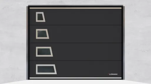 Stainless-steel elements and glazing 308