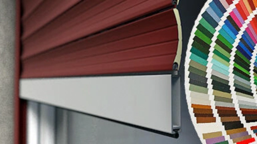 COLOURS OF ROLLER SHUTTER LOMAX