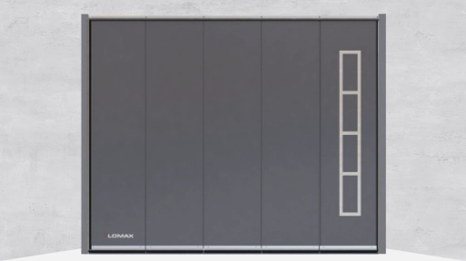 LOMAX sliding doors – Stainless steel 214